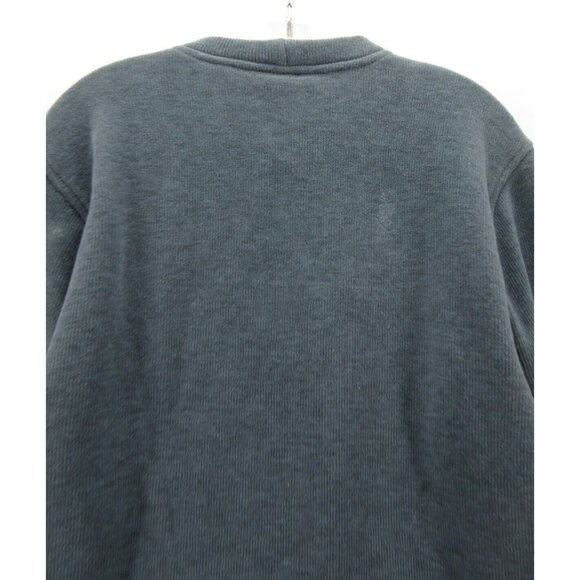 VINTAGE Travel Smith Sweater Medium Pullover Thermal Waffle Crew USA - Picture 7 of 10